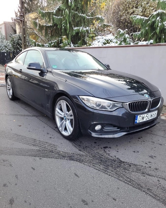 BMW Seria 4 cena 85900 przebieg: 129000, rok produkcji 2016 z Wrocław małe 67